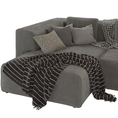 Corner sofa Industrial Loft — Ver 5