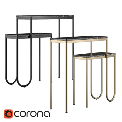 Marble Console Table — Ver 1