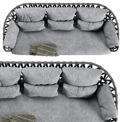 Varaschin Emma Cross sofa — Ver 6