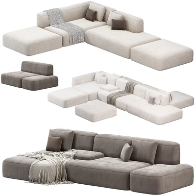 Lema Cloud Modular Sofa Set by lemamobili, sofas — Ver 5