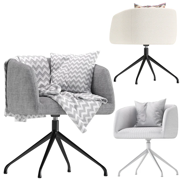 Coco Republic Jackson Desk Chair — Скачать