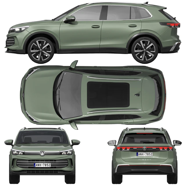 Volkswagen Tiguan 2024 — Скачать