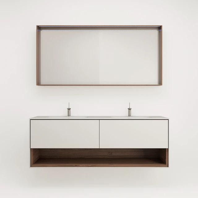 Washbasin with mirror Oasis Frame — Descargar