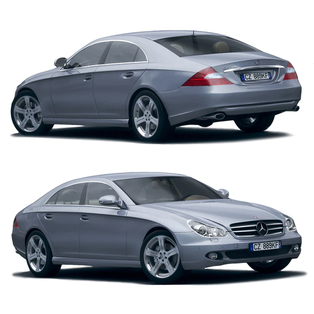 Mercedes Benz CLS500 — Скачать