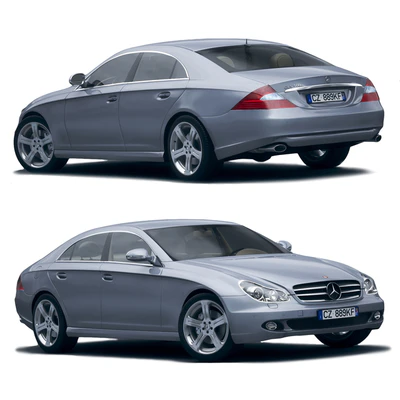 Mercedes Benz CLS500 — Вид 1