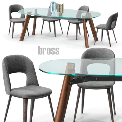 Path chair Beleos table set — Вид 1