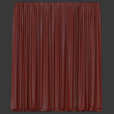 Curtains with tulle — Ver 5