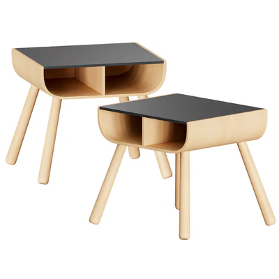Plan Toys Black Table and Chair — Ver 7