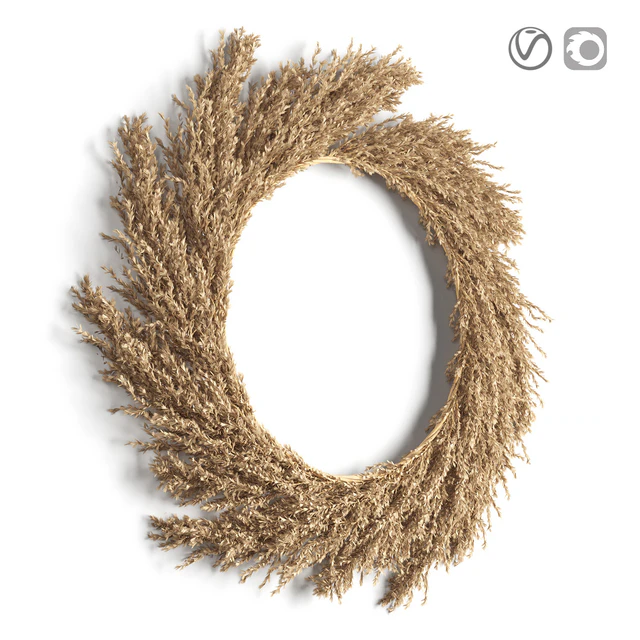 Pampas wreath — Descargar