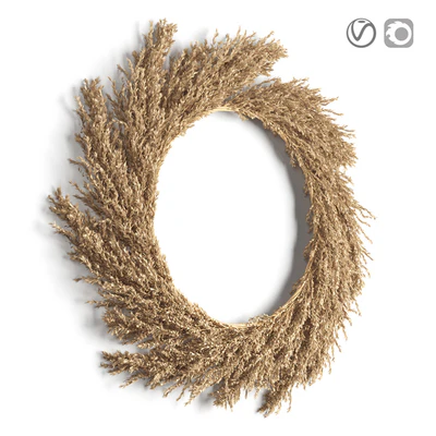 Pampas wreath — Ver 3