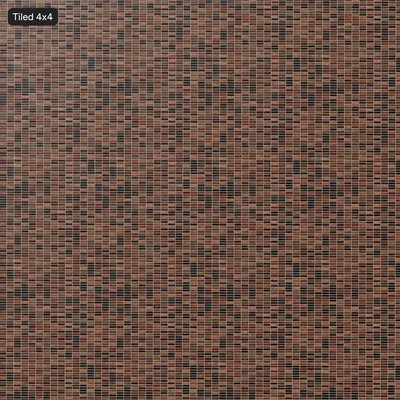 sandfaced stack bond brick wall texture multicolored — View 5