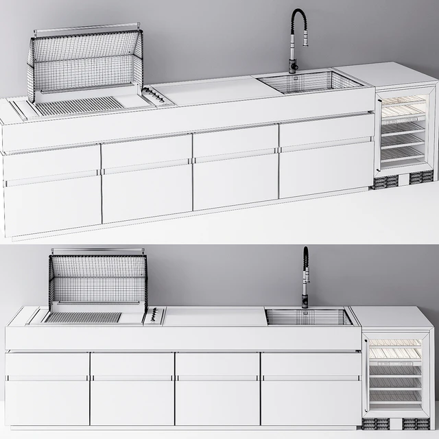 Outdoor Kitchen Island Fesfoc Krakatoa — Descargar