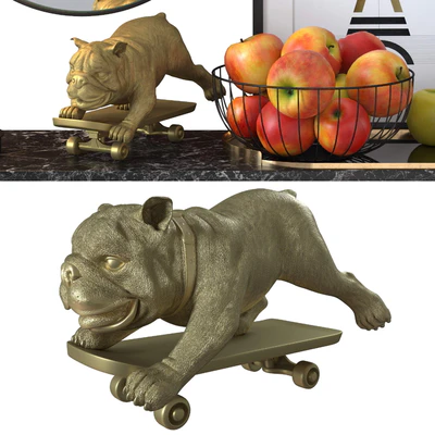 Skating Dog and the BoConcept decor set — Ver 3