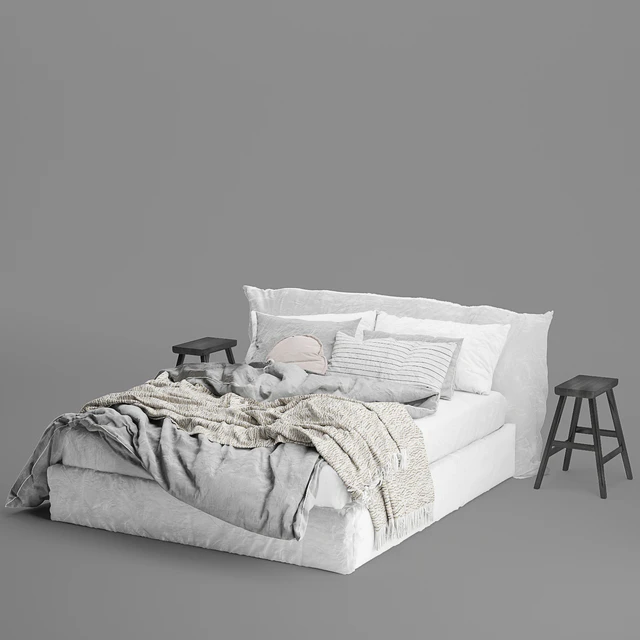 Hale Mercantile Co flax linen bed — Скачать