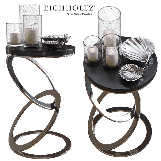 Eichholtz Side Table Bowles with accesories — Descargar
