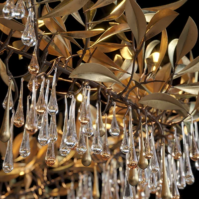 Hanging chandelier Vargov Design - Olive — Ver 3