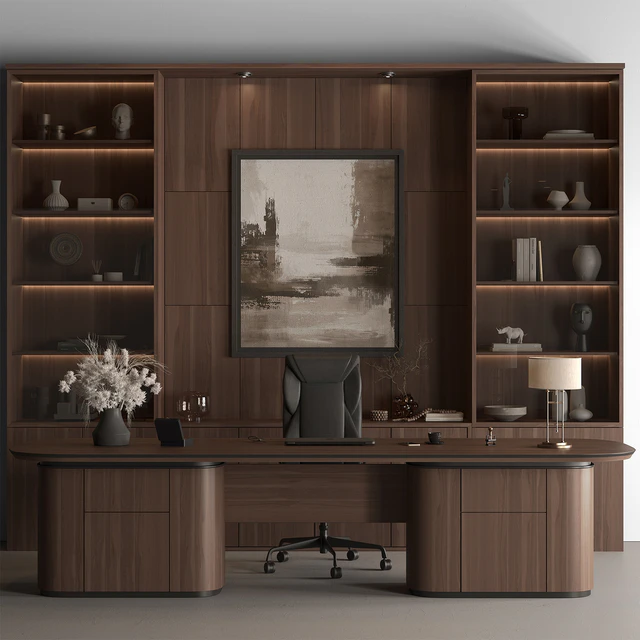 Boss Desk - Office Furniture 667 — Скачать