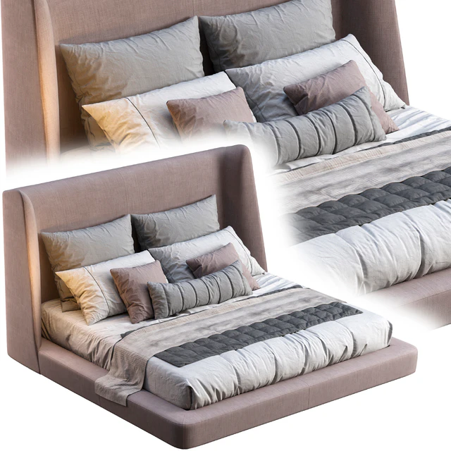 Bed Flexform Midnight — Descargar