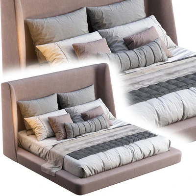 Bed Flexform Midnight — Ver 5