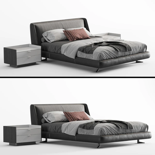 Minotti spencer bed 2 — Descargar