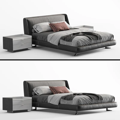 Minotti spencer bed 2 — Ver 6