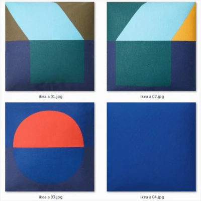 Decorative Pillow set 423 Ikea — Ver 3
