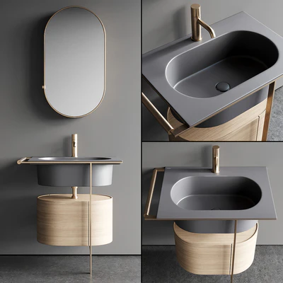 Ceramica Cielo Kyros Single Vanity Unit Set 2 — Вид 1