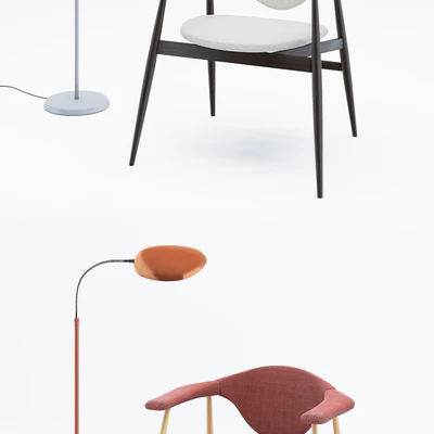 Gubi Masculo Chair with wooden frame — Ver 3