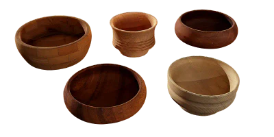 wooden bowls pack 001 — Скачать