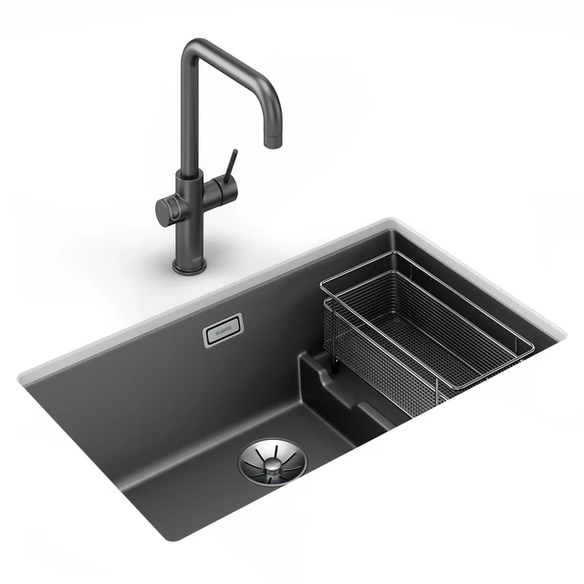 Set of kitchen sinks Blanko Subline 1 — Descargar