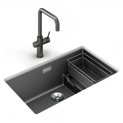 Set of kitchen sinks Blanko Subline 1 — Ver 7