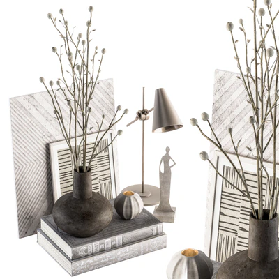 Decorative Set with papavet - Set 55 — Ver 1