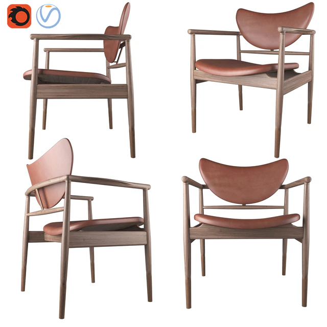 48 Chair By Finn juhl — Скачать