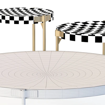 Minotti TAPE CORD OUTDOOR | Table basse — Вид 3