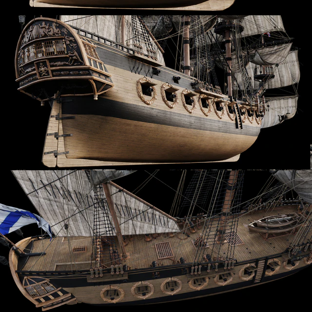 Sailing frigate Oliphant 1705 — Descargar