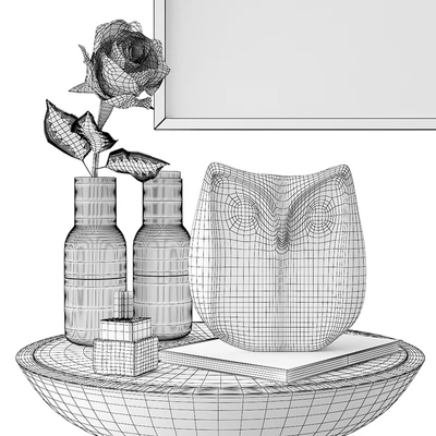 Statuette, decorative set Jonathan Adler — Ver 3