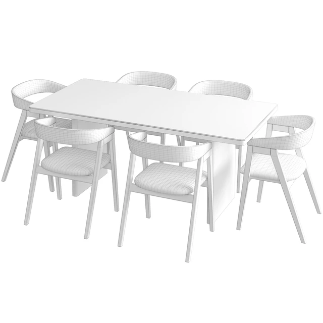 Dinning Set 132 — Descargar