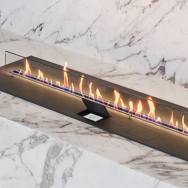 Decorative wall panels with fireplace | 02 — Descargar