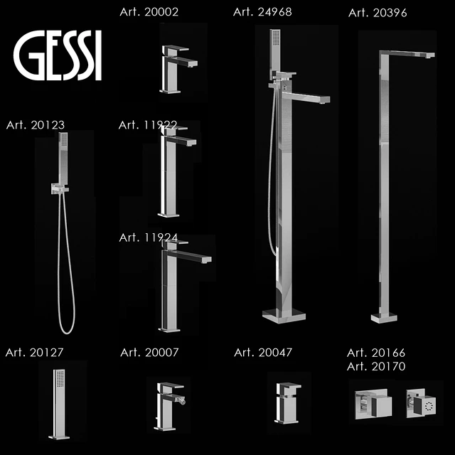 Mixers Gessi Rettangolo 2 — Download