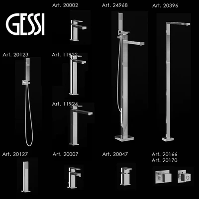 Mixers Gessi Rettangolo 2 — Download