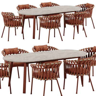 Varaschin Emma Cross dining set — Вид 6