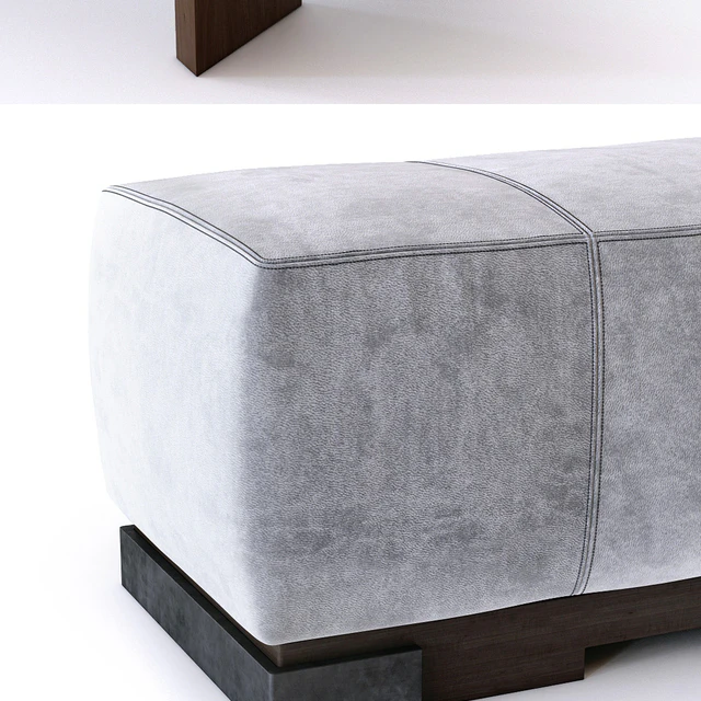 Baker Press bench and Star ottoman — Скачать