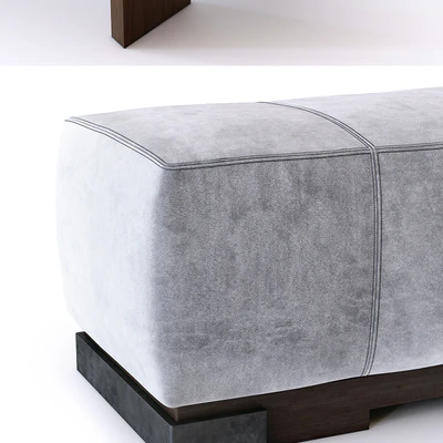 Baker Press bench and Star ottoman — Вид 3