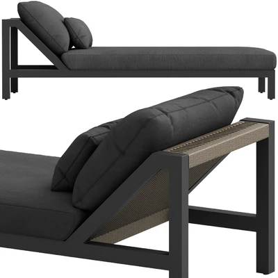 Coco Republic Boxster Outdoor Sunlounge — Ver 7