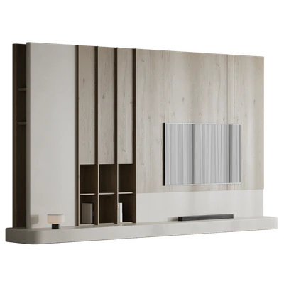 TV wall 013 — Ver 1