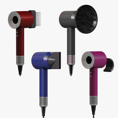 Dyson Supersonic Hair dryer with attachments — Ver 7