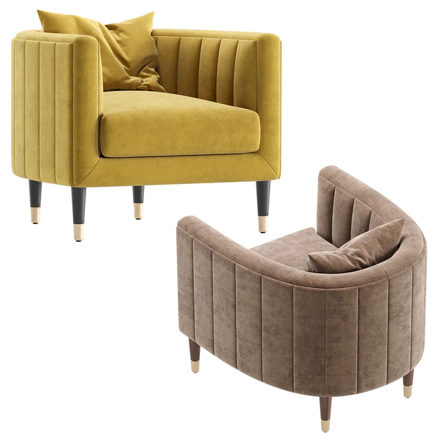 Armchair BRIDGE Cazarina Interiors/Кресло БРИДЖ — Descargar