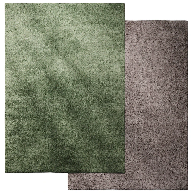 Comfy Green and Brown Rug by RUGVISTA — Descargar
