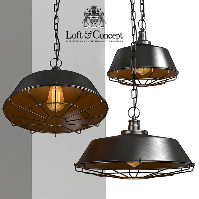 Люстра Dark Cage Pendant — Скачать