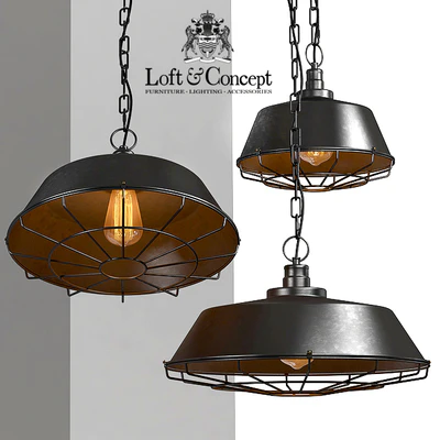 Люстра Dark Cage Pendant — Вид 1